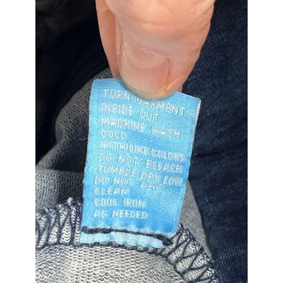 J McLaughlin Denim Pull-On Leggings Size Medium Stretchy Comfort Waistband Blue - Picture 8 of 8